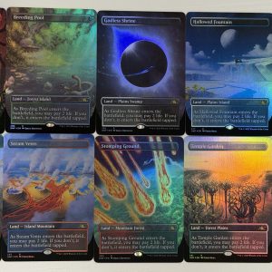 Bundle 36 Foil Unfinity Shock Land Lot of 10