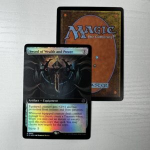 Sword of Wealth and Power Extended Art Foil