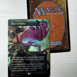 Flare of Malice Borderless Foil