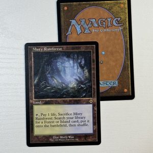 Misty Rainforest Retro Frame