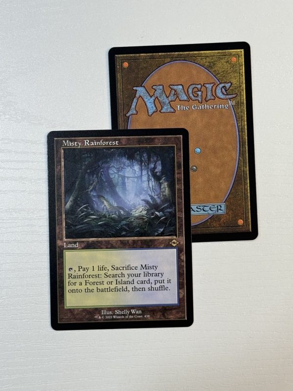 Misty Rainforest Retro Frame