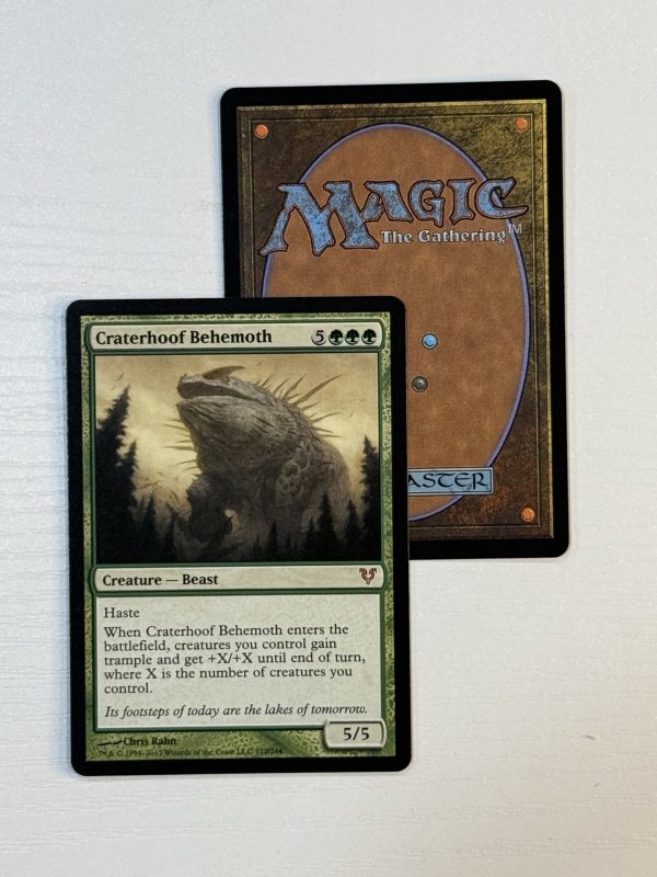 Craterhoof Behemoth Avacyn Restored