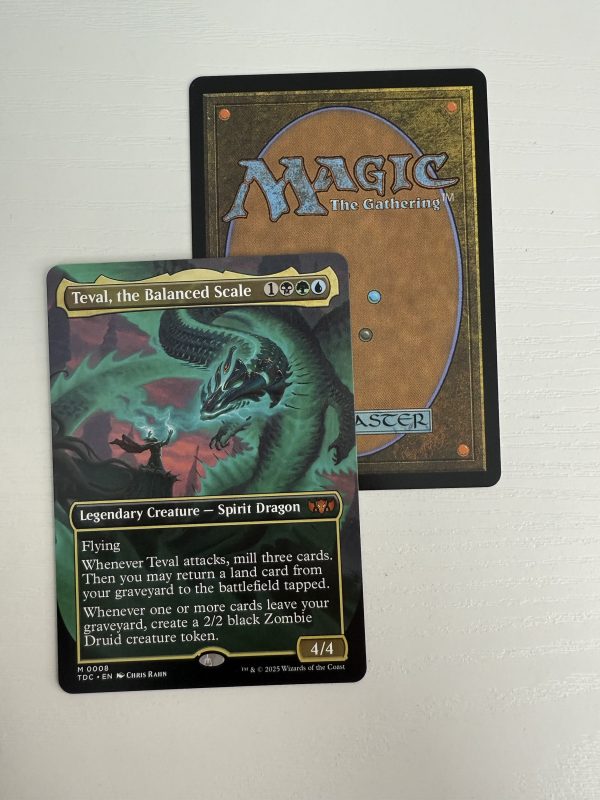 Teval, the Balanced Scale Borderless