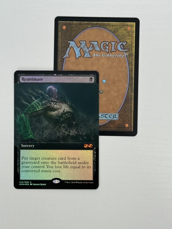 Reanimate Box Topper Foil