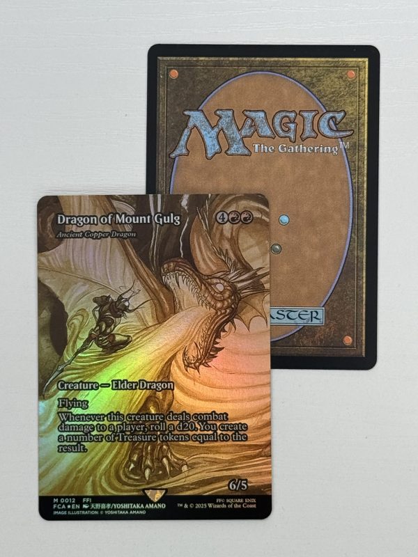 Dragon of Mount Gulg Ancient Copper Dragon Showcase Foil
