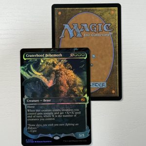 Craterhoof Behemoth Showcase Foil