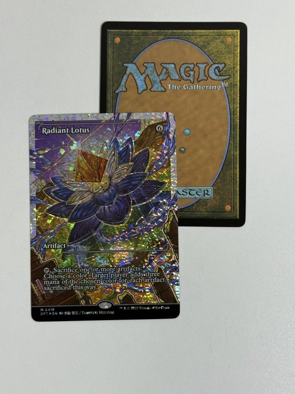 Radiant Lotus Fracture Foil
