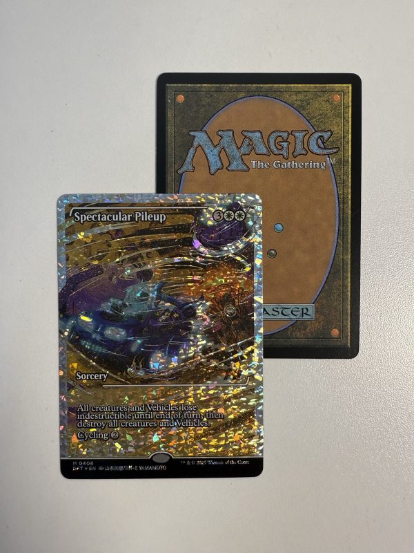 Spectacular Pileup Fracture Foil