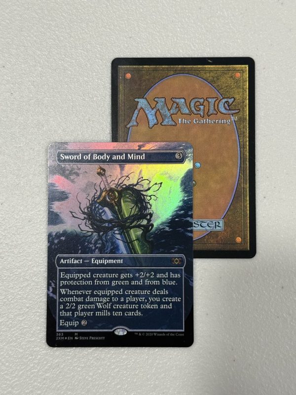Sword of Body and Mind Box Topper Foil BX03