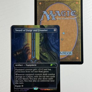 Sword of Forge and Frontier Borderless Foil BX03