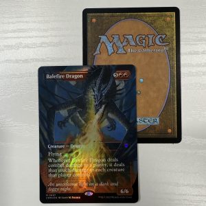Balefire Dragon Commander Masters Borderless Foil BX03
