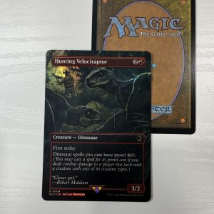 Hunting Velociraptor Foil BX03