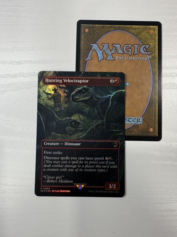 Hunting Velociraptor Foil BX03