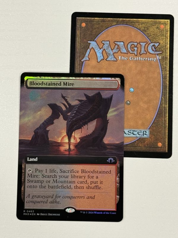 Bloodstained Mire MH3 Extended Art Foil BX03