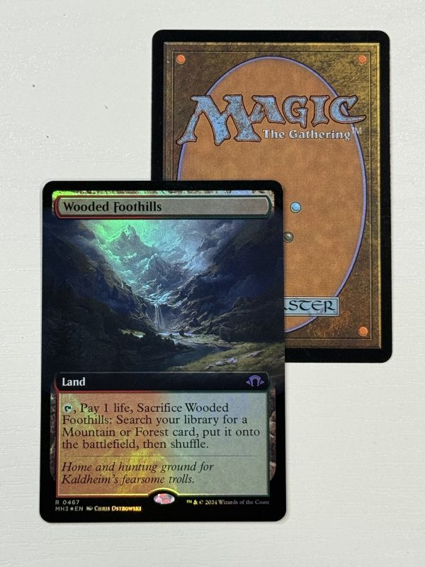Wooded Foothills MH3 Extended Art Foil BX03