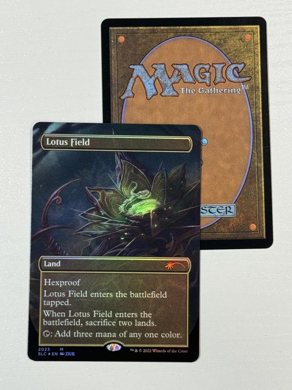 Lotus Field Borderless Foil BX03