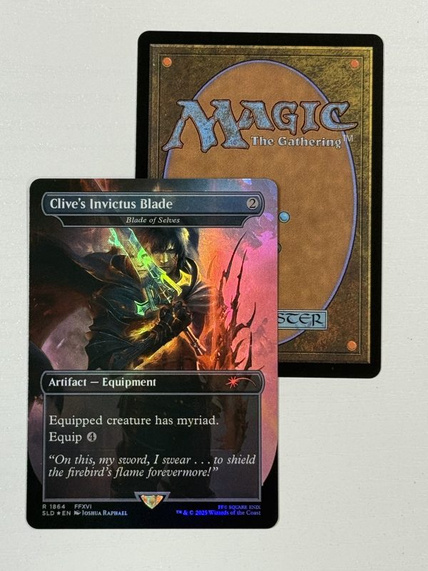 Clive’s Invictus Blade of Selves Secret Lair Foil BX01