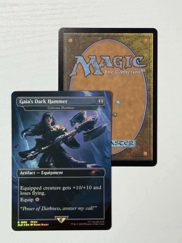 Gaia’s Dark Hammer Colossus Hammer Secret Lair Foil BX01