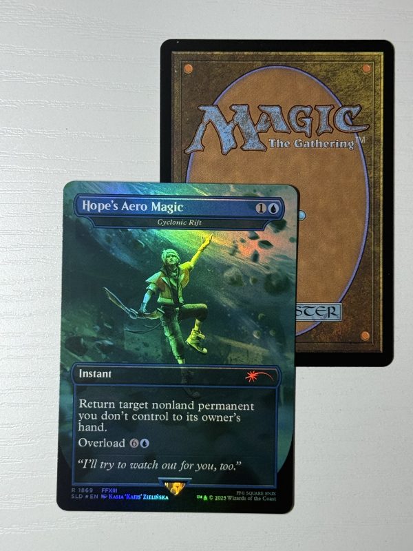 Hope’s Aero Magic Cyclonic Rift Borderless Secret Lair Foil BX01