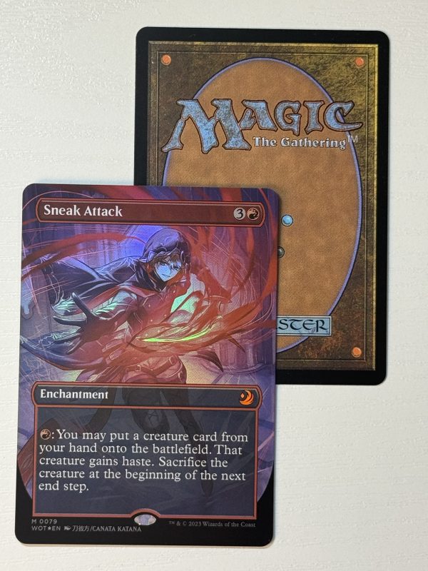 Sneak Attack Borderless Enchanted Tales Foil BX01