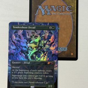 Tendershoot Dryad Borderless Secret Lair Foil BX01
