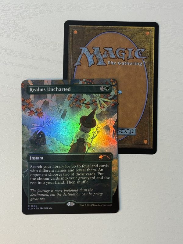 Realms Uncharted Borderless Secret Lair Foil BX01