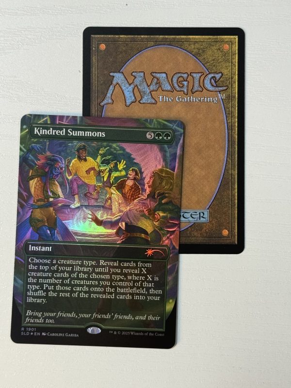 Kindred Summons Borderless Secret Lair Foil BX01