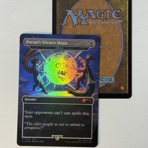 Porom’s Silence Magic Borderless Secret Lair Foil BX01