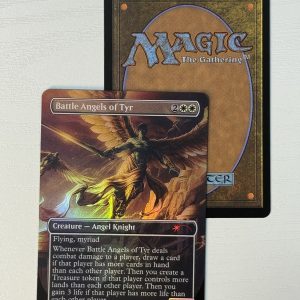Battle Angels of Tyr Borderless Secret Lair Foil BX01