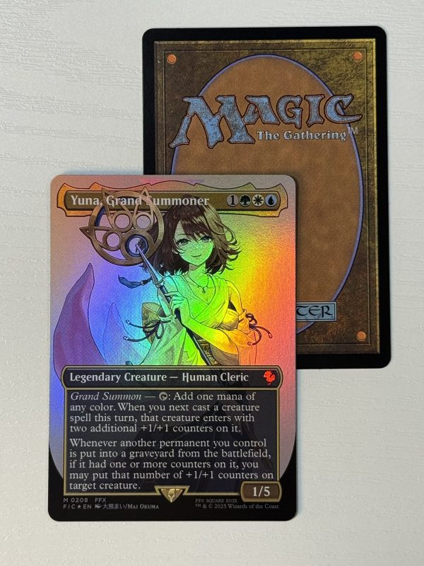 Yuna, Grand Summoner Borderless Foil BX01