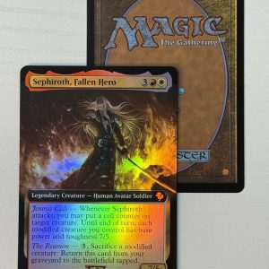 Sephiroth, Fallen Hero Extended Art Foil BX01