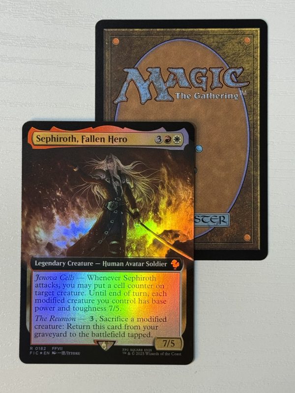Sephiroth, Fallen Hero Extended Art Foil BX01