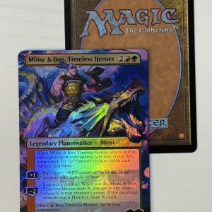 Minsc and Boo, Timeless Heroes Borderless Secret Lair Foil BX01