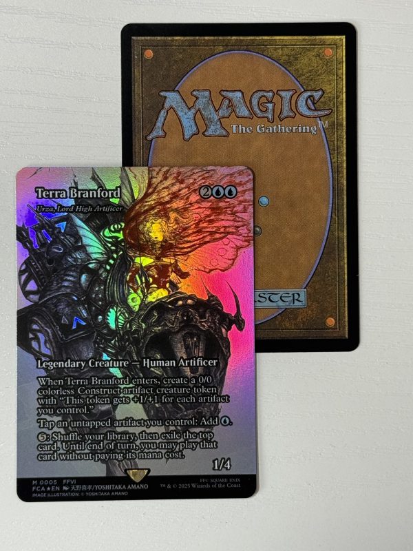Terra Branford Urza, Lord High Artificer Borderless Foil BX02