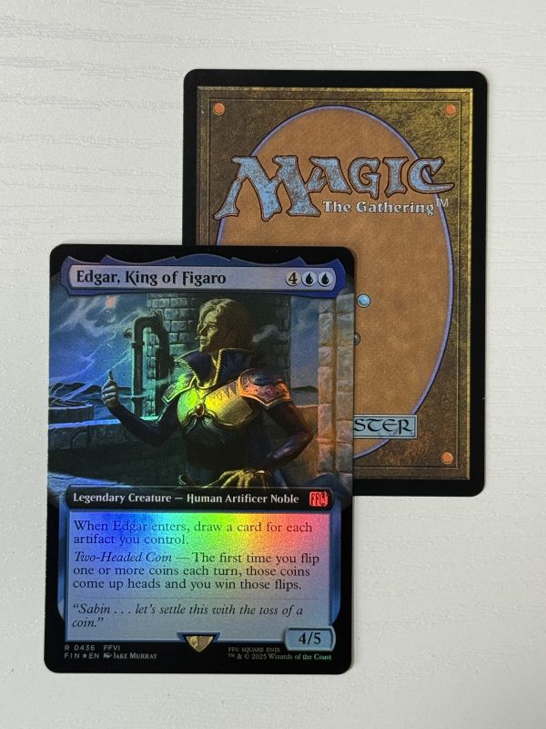 Edgar, King of Figaro Extended Art Foil BX02