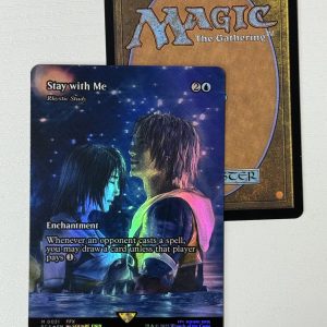 Stay with Me Rhystic Study Borderless Foil BX02
