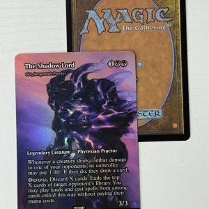 The Shadow Lord Gix, Yawgmoth Praetor Borderless Foil BX02