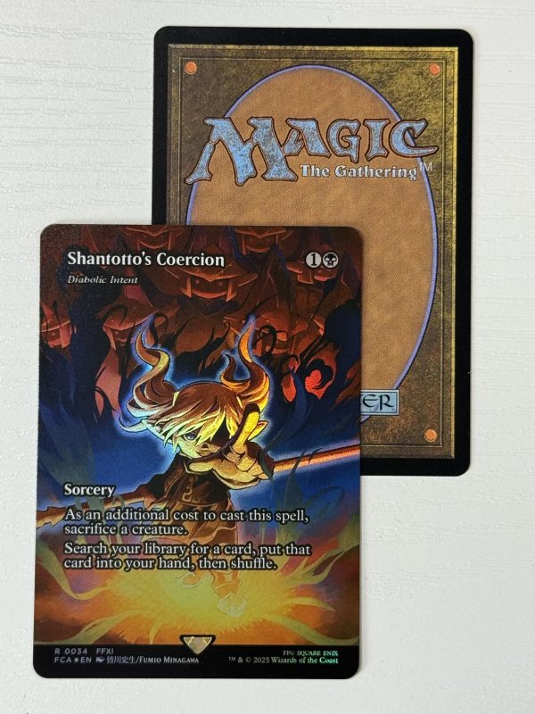 Shantotto’s Coercion Diabolic Intent Borderless Foil BX02