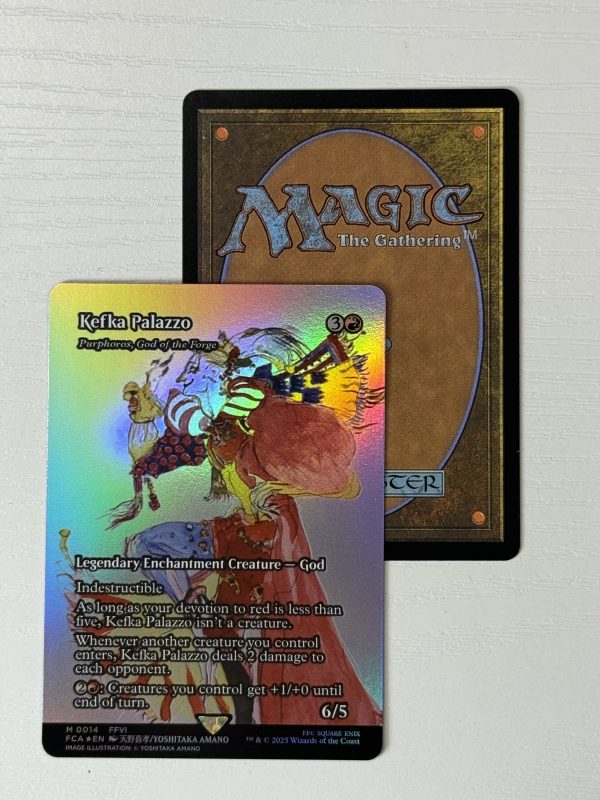 Kefka Palazzo Purphoros, God of the Forge Borderless Foil BX02