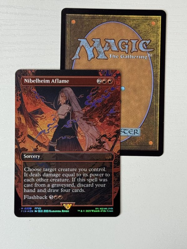 Nibelheim Aflame Borderless Foil BX02