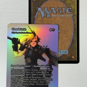 Cloud Strife Najeela, the Broken Blade Borderless Foil BX02