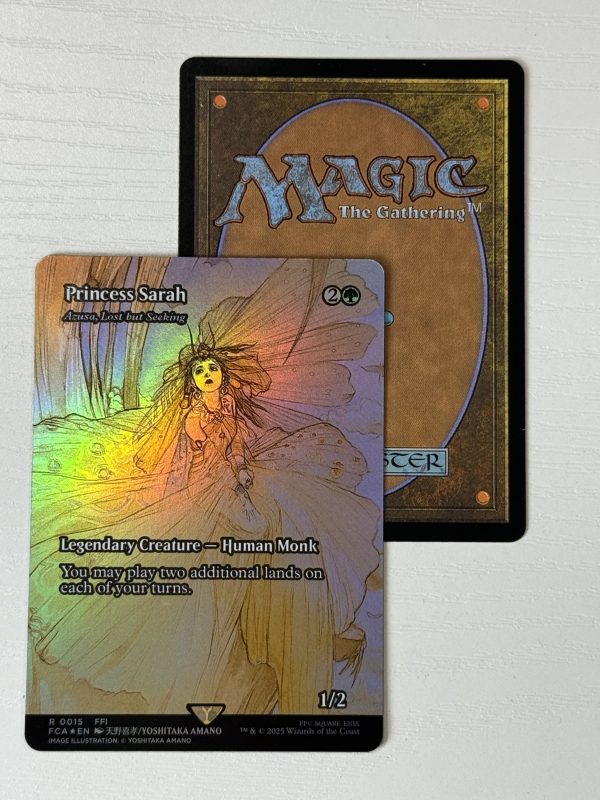 Princess Sarah Azusa, Lost but Seeking Borderless Foil BX02