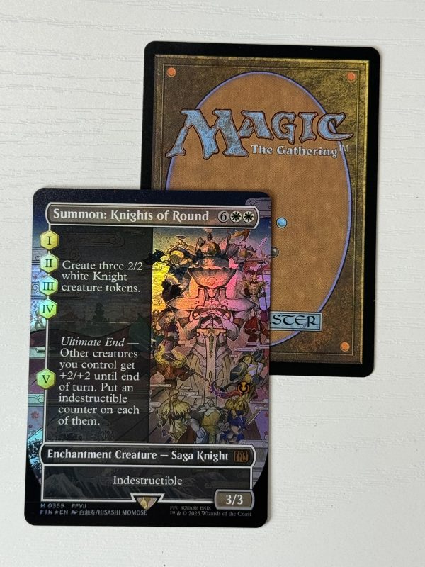 Summon: Knights of the Round Borderless Foil BX02