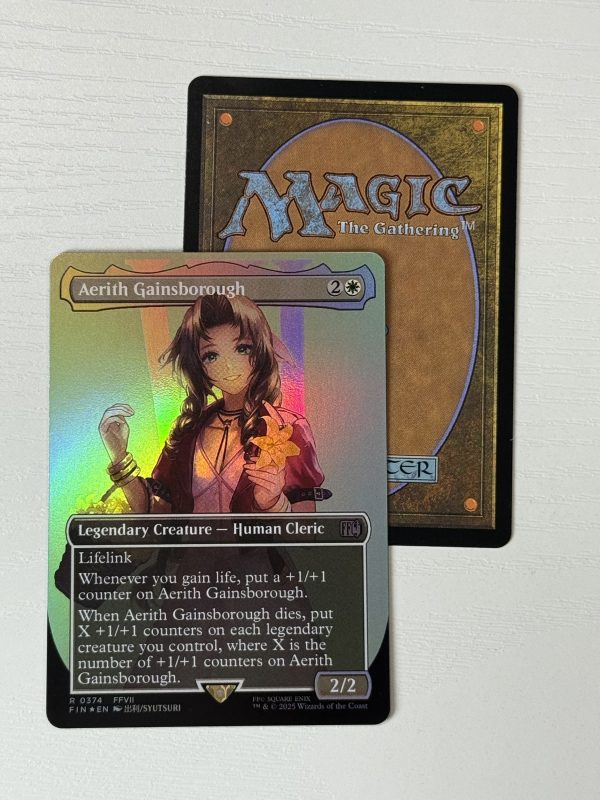 Aerith Gainsborough Borderless Foil BX02