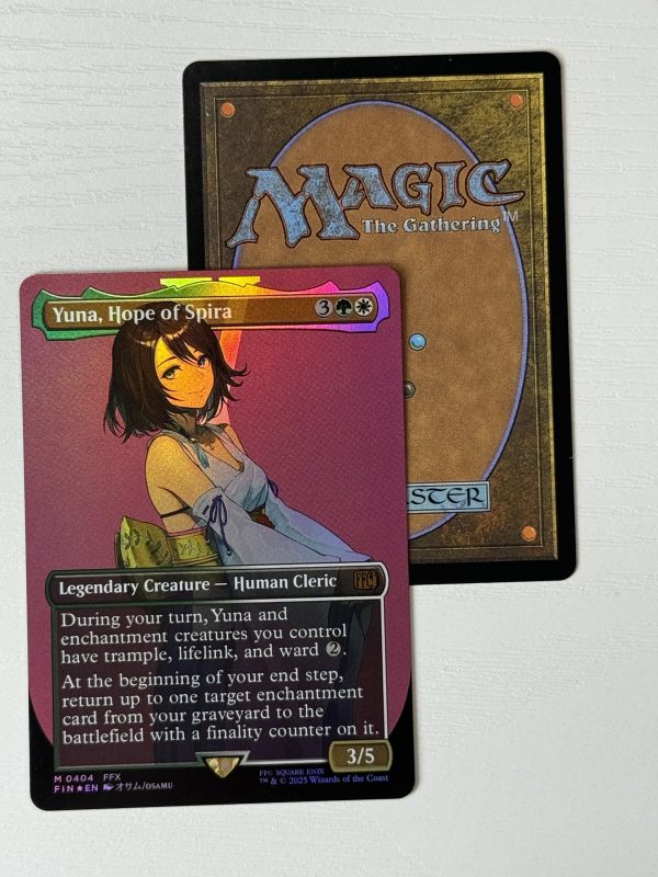 Yuna, Hope of Spira Borderless Foil BX02