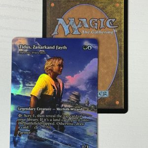Tidus, Zanarkand Fayth Thrasios, Triton Hero Borderless Foil BX02