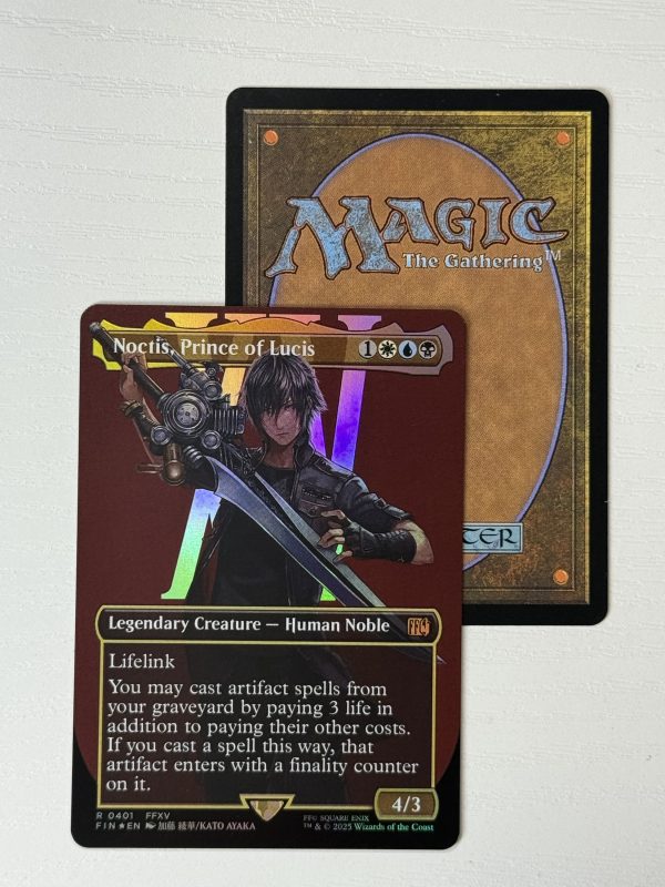 Noctis, Prince of Lucis Borderless Foil BX02