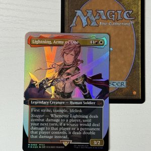 Lightning, Army of One Borderless Foil BX02
