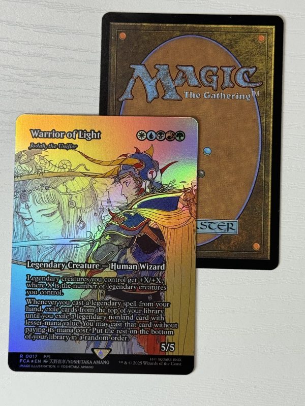 Warrior of Light Jodah, the Unifier Borderless Foil BX02