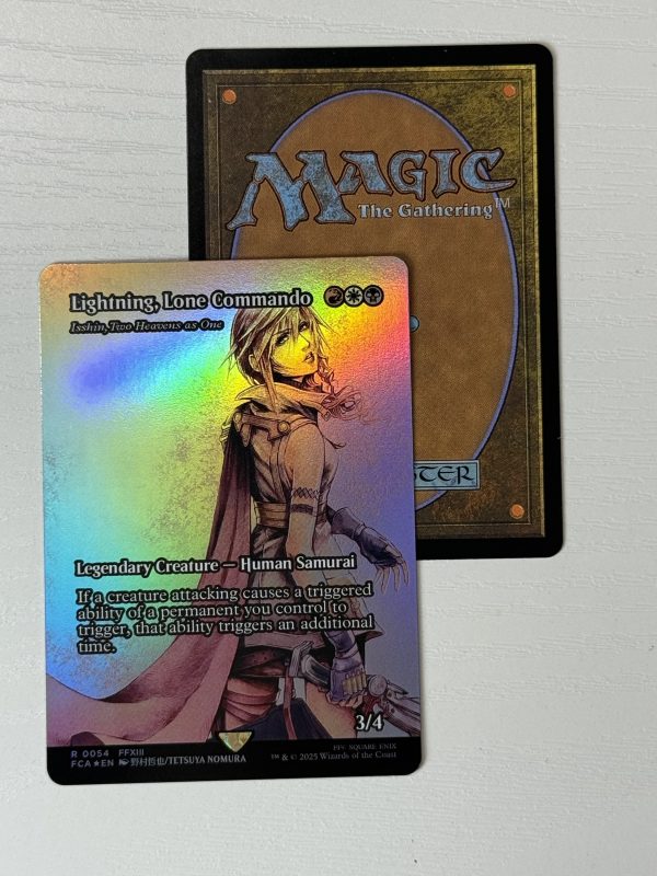 Lightning, Lone Commando Isshin, Two Heavens as One Borderless Foil BX02